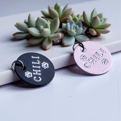 Graverade Hund/katt tags