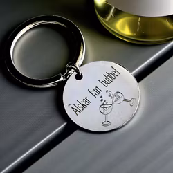 Nyckelring " Älskar fan bubbel