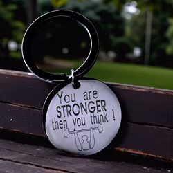 Nyckelring You are stronger then you think