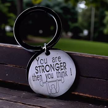 Nyckelring You are stronger then you think