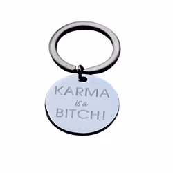 Nyckelring KARMA is a BITCH