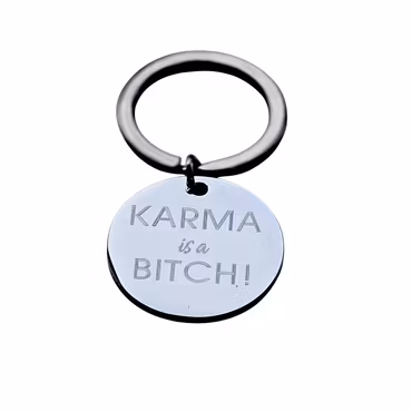 Nyckelring KARMA is a BITCH