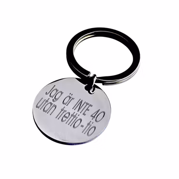 Nyckelring Jag är INTE