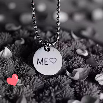 Graverat halsband ME ♥️