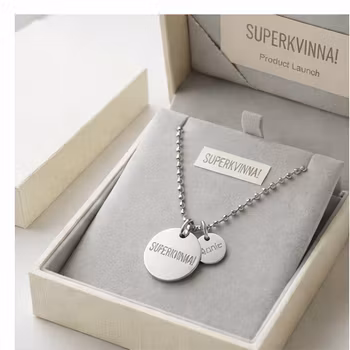 Superkvinna - personligt graverat