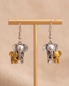 Örhängen Elefant