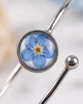 Armbandet Förgätmigej
