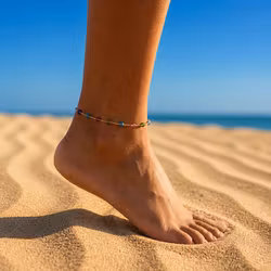 Anklet Natural Stones