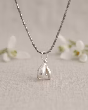 Halsband Snödroppe