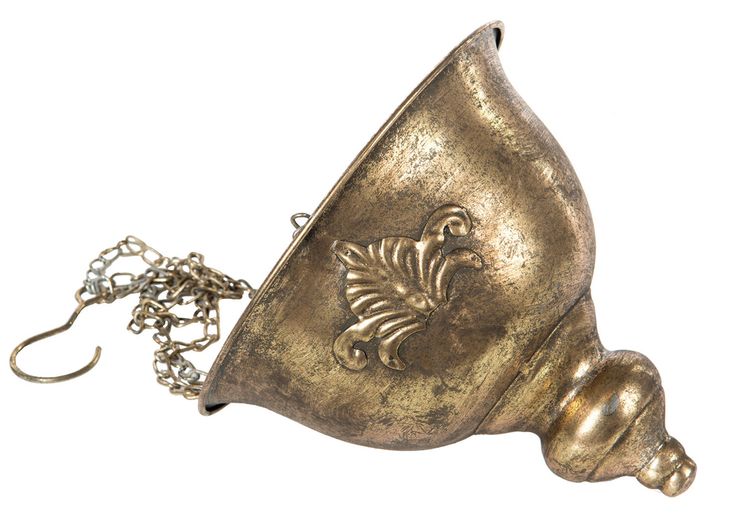 Ampel Baron antik guld