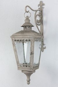 Vägglykta Blom