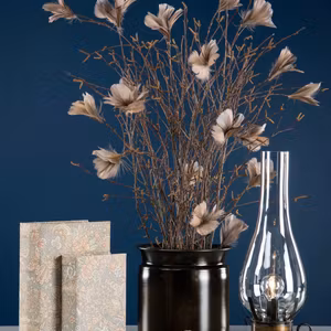 Fjäder Trådad Blom Mullvad