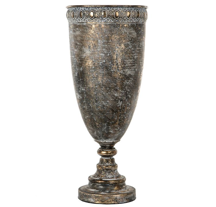 Pokal Siri Antik Mässing Stor