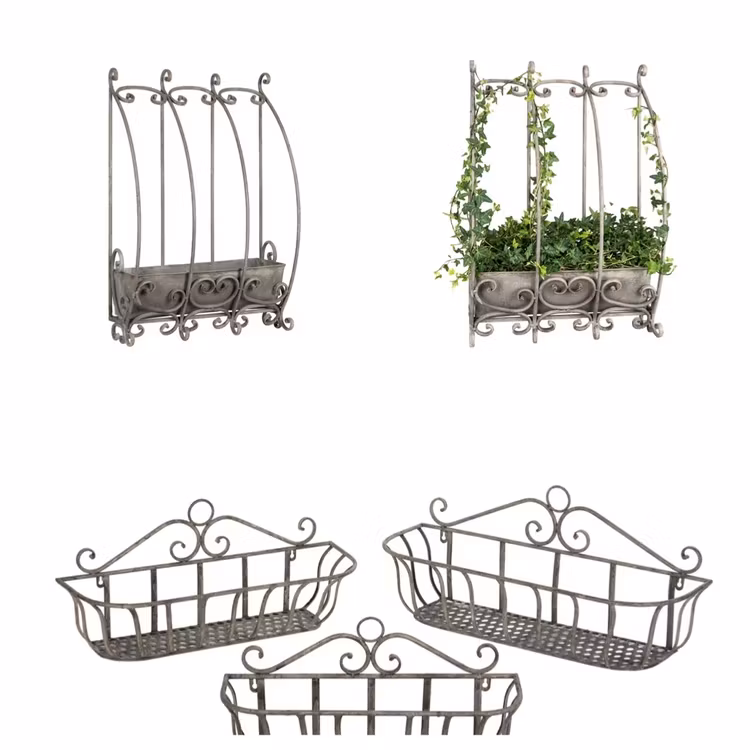 Sett om 4 blomlådor