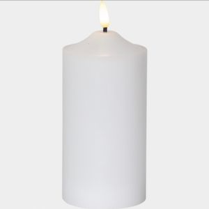 Led Blockljus Flamme stor