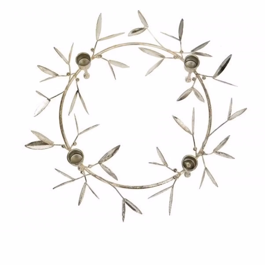 Advensstake Mistel champagne