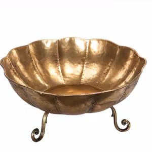 Skål Lara antik guld