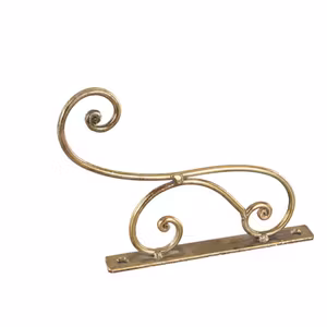 Lyktkrok Vägg antik guld