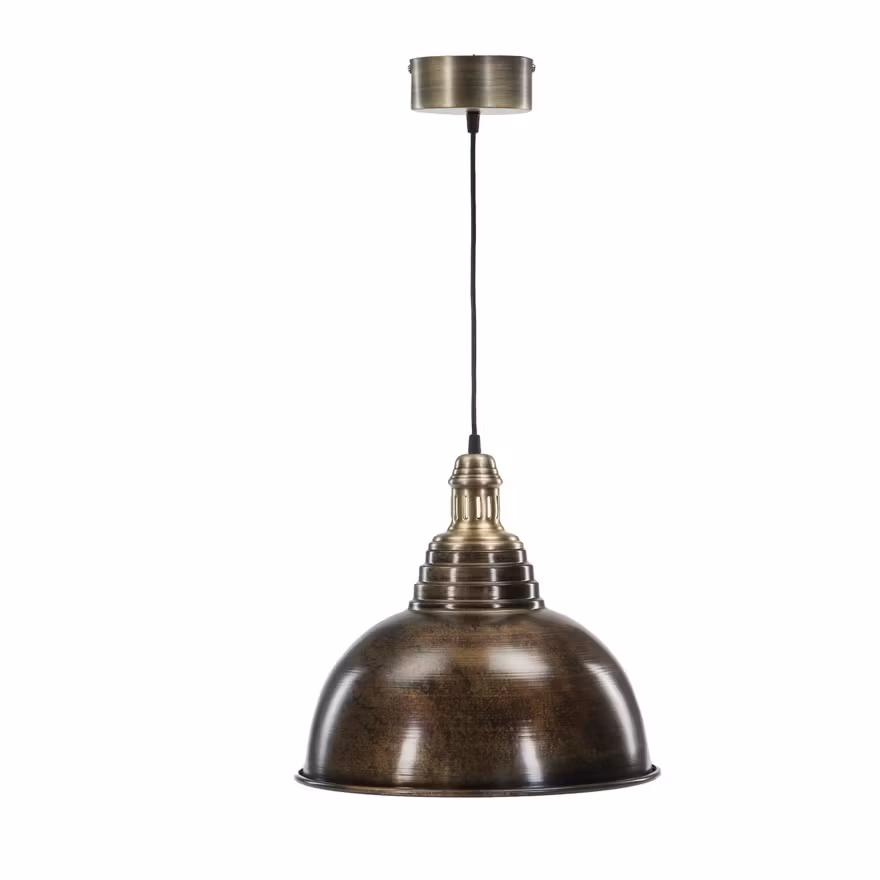 Taklampa Sienna antik brun