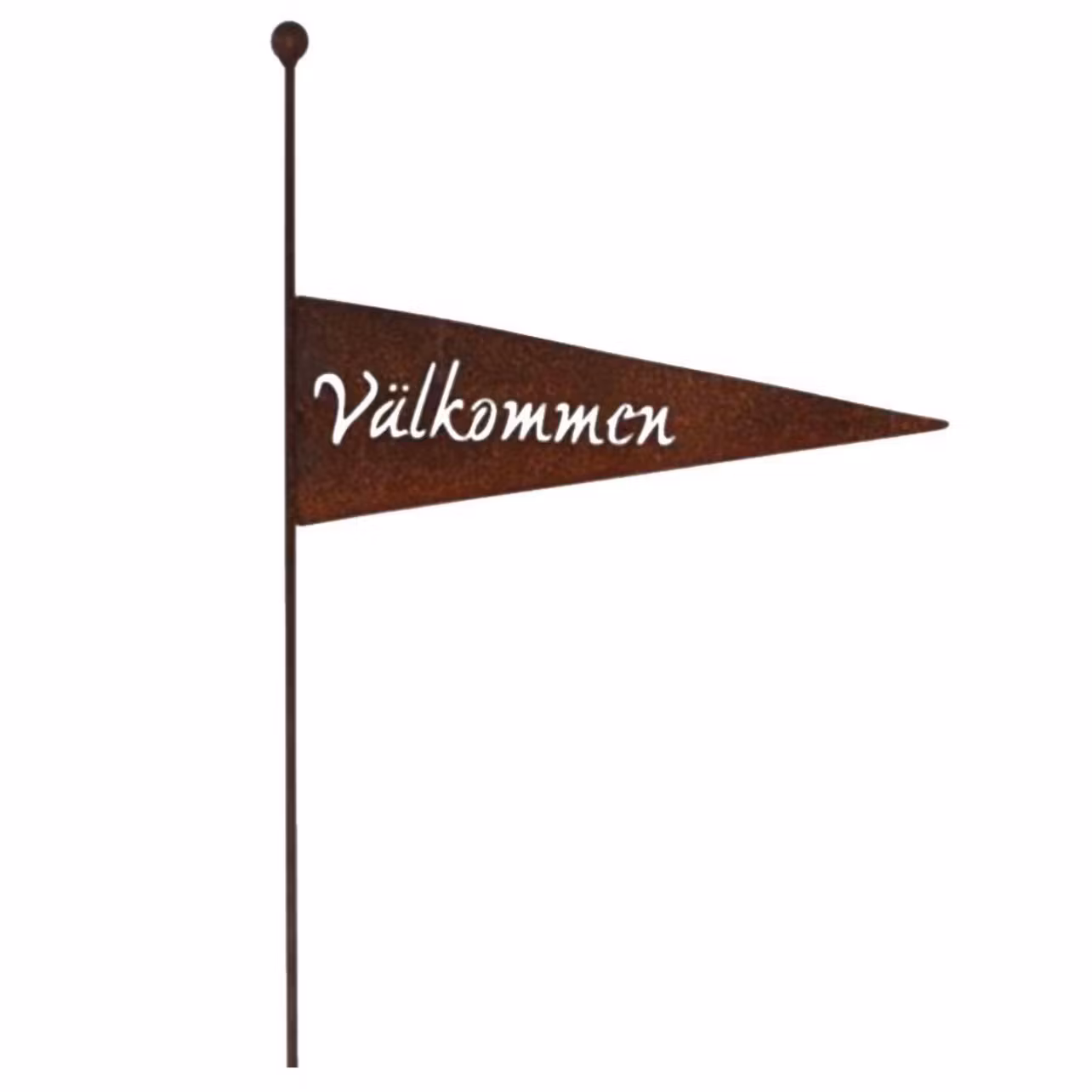 Välkommen skylt rost ELDgarden