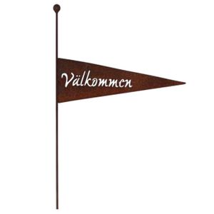 Välkommen skylt rost ELDgarden
