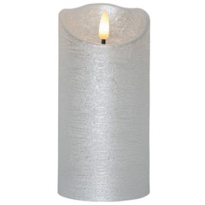 Led Blockljus Flamme Rustic