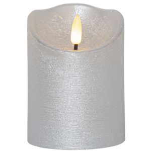 Led Blockljus Flamme Rustic