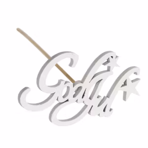 God Jul Stjärna/Stick Vit