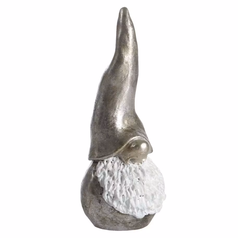 Dekortomten Silver H 19cm