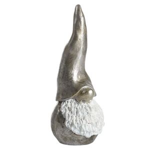 Dekortomten Silver H 19cm