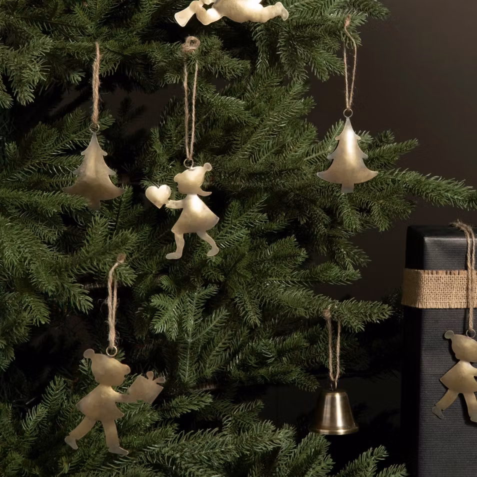 Julgran Häng Mässing