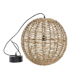 Taklampa Rund  Jute