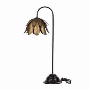 Bordslampa Näckros Svart/Mässing