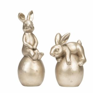 Kaninduo Ägg Champagne Mix Poly 2 st