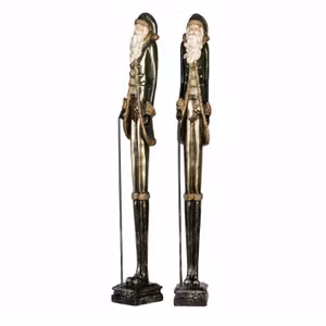 Tomte Lång Grön Poly Stor