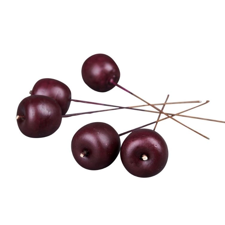 Äpple Burgundy/Tråd Små