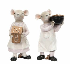 Möss Julpyssel Mix Poly 2st