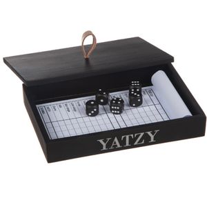 Yatzy Låda inkl Block/Tärningar