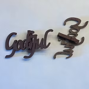 God Jul Nypa Mörk Röd