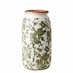 Victoria Urna S Vit/Grön