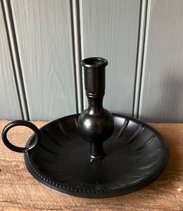 Pigkammar ljusstake Svart