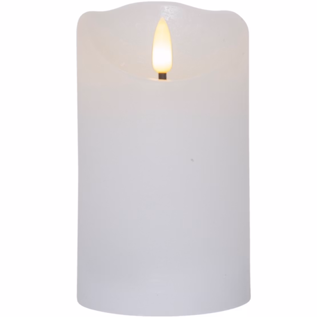 LED BLOCKLJUS FLAMME RUSTIC