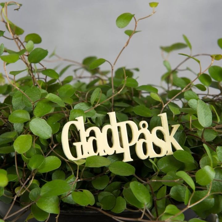 Glad Påsk Stick Gul