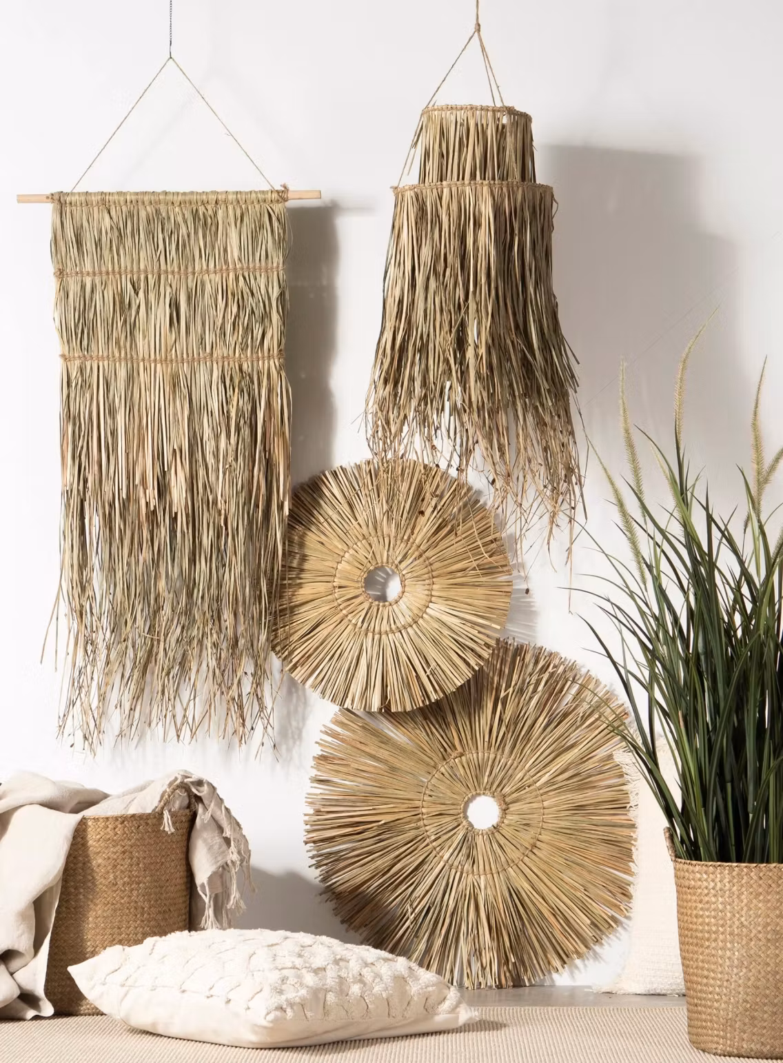 Lampskärm Seagrass 50%