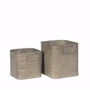 Kruka Kvadrat Greige