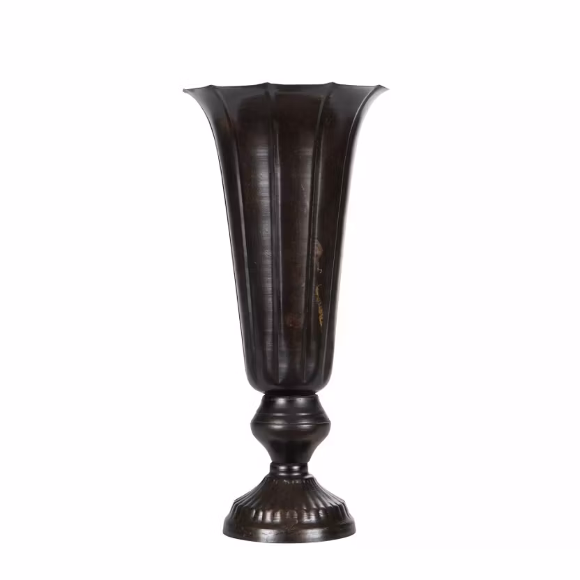 Pokal Hög Antik Brun
