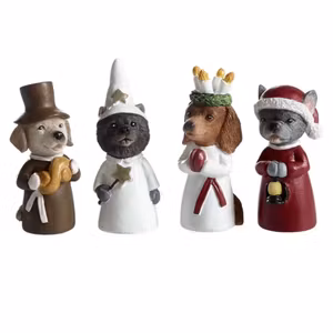 Luciatåg 4-pack, hundar