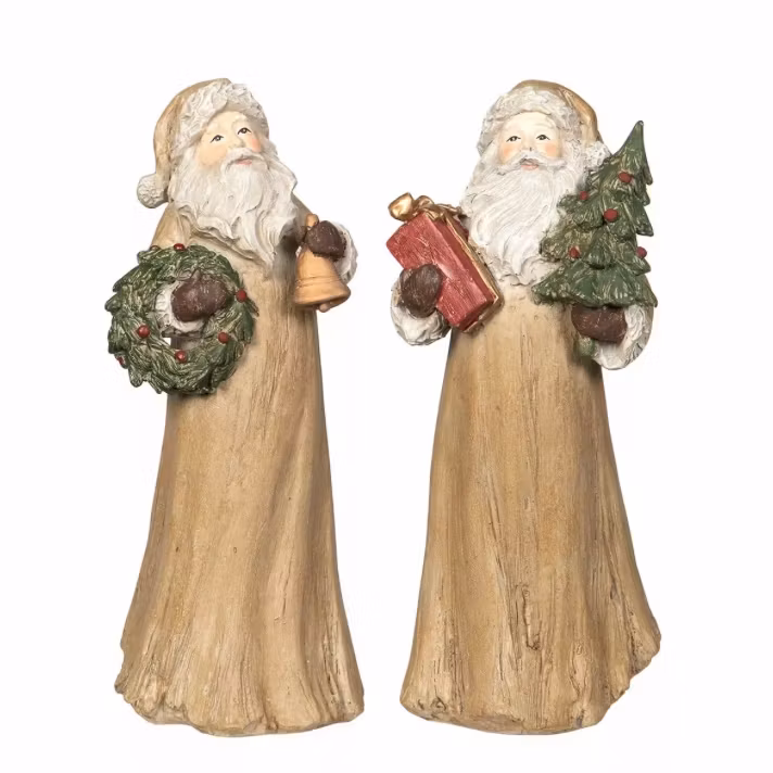 Tomte Rustik Beige Poly Mix sett om 2 st