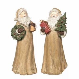 Tomte Rustik Beige Poly Mix sett om 2 st