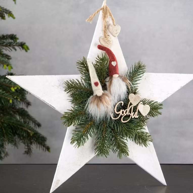 God Jul Stjärna Stick Natur